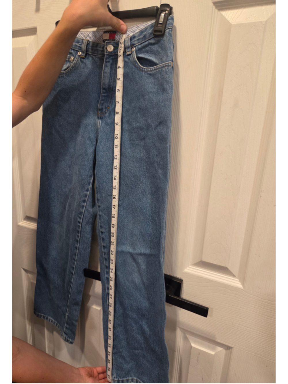 Girls Tommy Hilfiger Jeans Size 12 Blue Denim